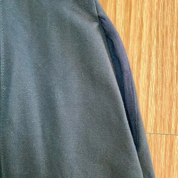 Anthropologie Maeve Black White Crosswise Stripe Fit & Flare Mini Dress Womens 6 - Picture 11 of 15